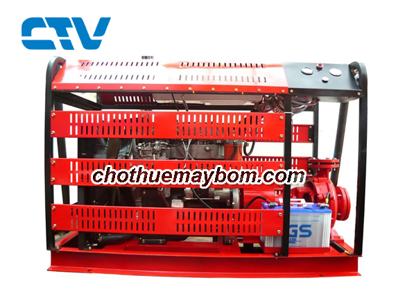 cho thuê máy bơm diesel