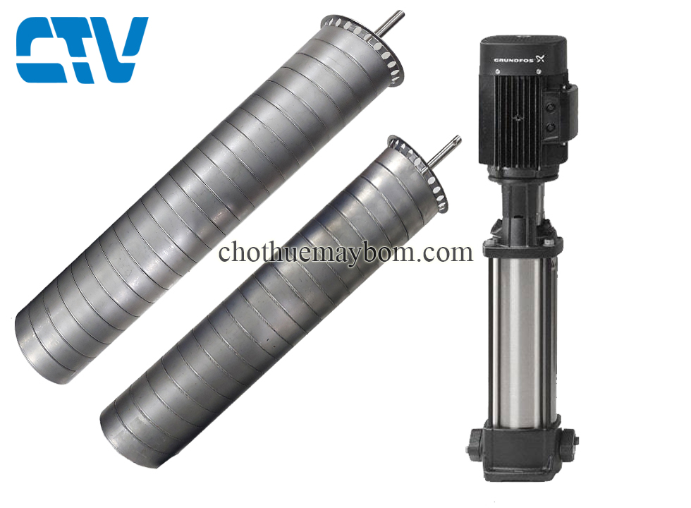 Ruột bơm trục đứng Grundfos CR1-4, Phụ kiện máy bơm