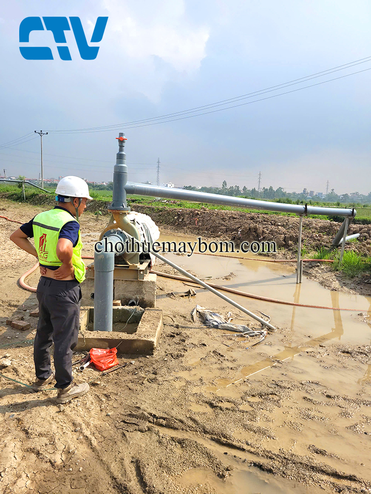 Dịch vụ cho thuê máy bơm lưu lượng lớn uy tín, đáp ứng nhanh tại Hà Nội